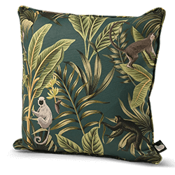 Image of Extreme Lounging B Cushion Art Collection - Monkey