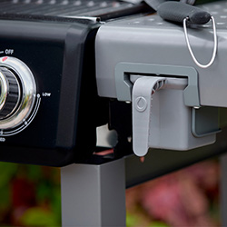 Extra image of Grillstream Carbon 3 Burner with Side Burner - Black