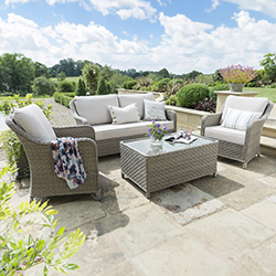 Image of Kettler Charlbury Sofa Lounge Set with Signature Cushions