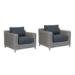 Image of Supremo Monterey Armchairs and Adjustable Coffee Table