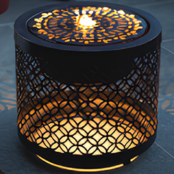 Image of Easy Fountain Taza Glow Modern Collection Water Feature
