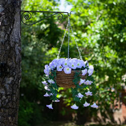Small Image of Easy Basket - Spring Bloom - Hanging Basket