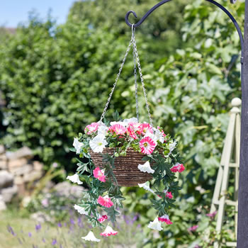 Image of Easy Basket - Summer Bloom - Hanging Basket
