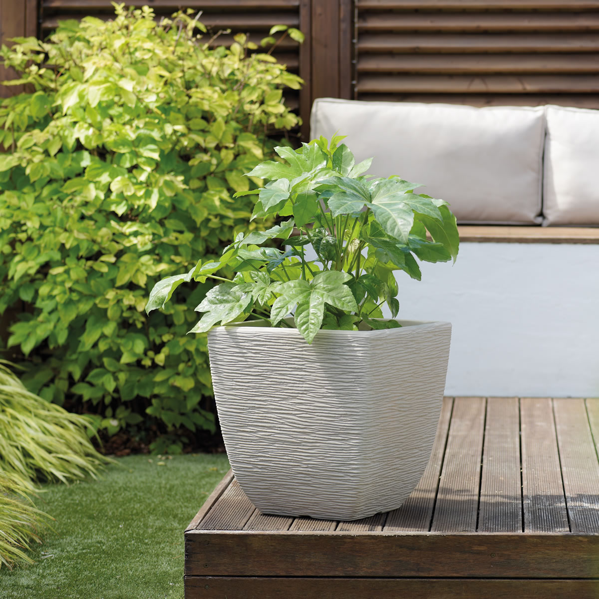 Extra image of Cotswold Square Planter - 38cm