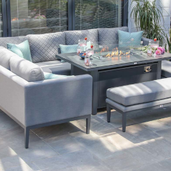 Extra image of Supremo Mirfield Modular Corner Set with Firepit Table