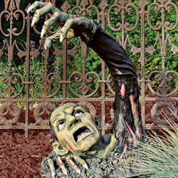 Small Image of Outbreak of the Undead Zombie Resin Ornament