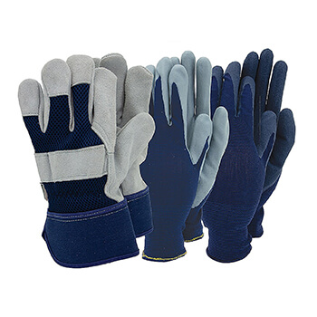 Image of Town & Country Mens Gloves Triple Value Pack