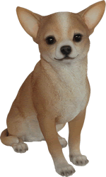 Small Image of Real Life Chihuahua - Resin Garden Ornament