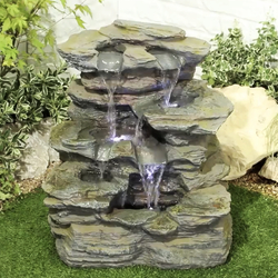 Small Image of Como Springs Easy Fountain Garden Water Feature