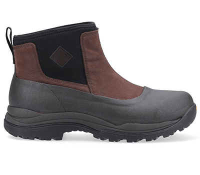 Image of Muck Boots Arctic Outpost Leather Ankle Boots in Brown