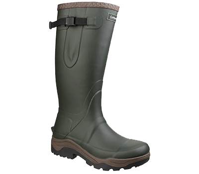Image of Cotswold Compass Wellington Boots in Green