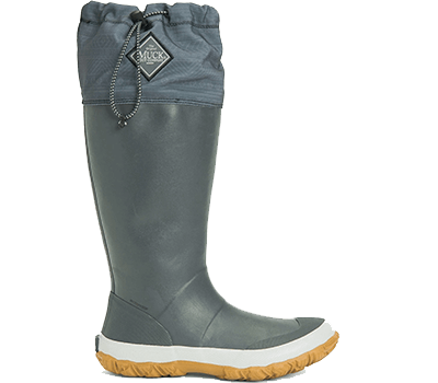 Image of Muck Boot Forager Tall Wellingtons in Dark Grey Print