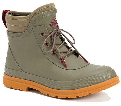 Image of Muck Boot Original Ladies' Lace-Up Ankle Boots in Taupe