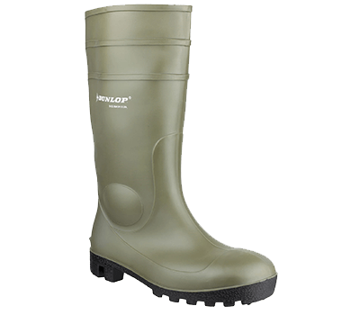 Image of Dunlop Protomastor Safety Wellington in Green