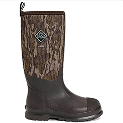 Small Image of Muck Boots Chore Gamekeeper Tall Wellingtons in Mossy Oak Bottomlands Pattern