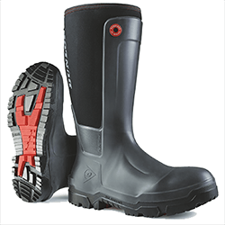 Image of Dunlop Snugboot Workpro Wellington Boot in Black