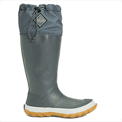 Small Image of Muck Boot Forager Tall Wellingtons in Dark Grey Print