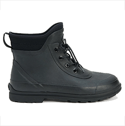 Small Image of Muck Boot Muck Originals Lace-Up Short Boots in Black