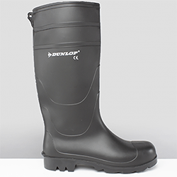Small Image of Dunlop Universal Wellington Boot in Black