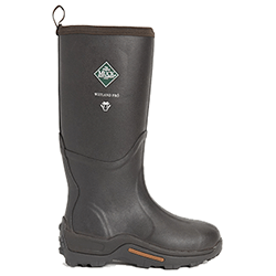 Small Image of Muck Boot Wetland Pro Tall Wellington Boot in Brown