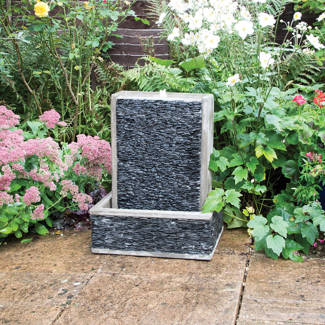 Small Image of EX-DISPLAY / COLLECTION ONLY -Woodlodge Harbour Slate Wall Water Feature