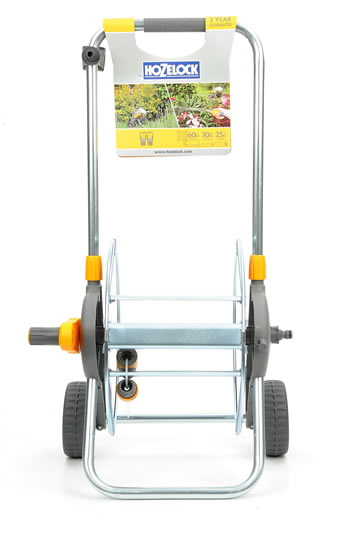 Hozelock Metal Hose Cart, 60m Capacity - 2437 - Spin Image